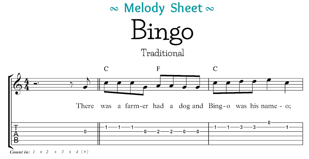 Bingo Melody Segment